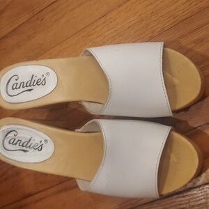 Candies white Mules